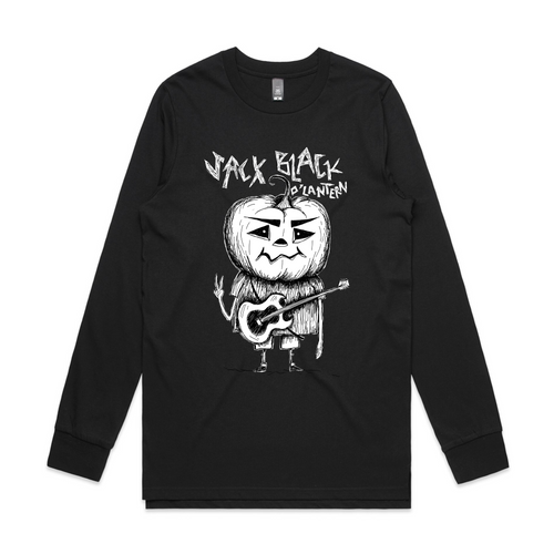 Jack Black O'Lantern Tee by Lonely Kids Club. All clothing from our T-shirts to our shorts and hoodies are ethically made, and printed packed and shipped from Sydney.