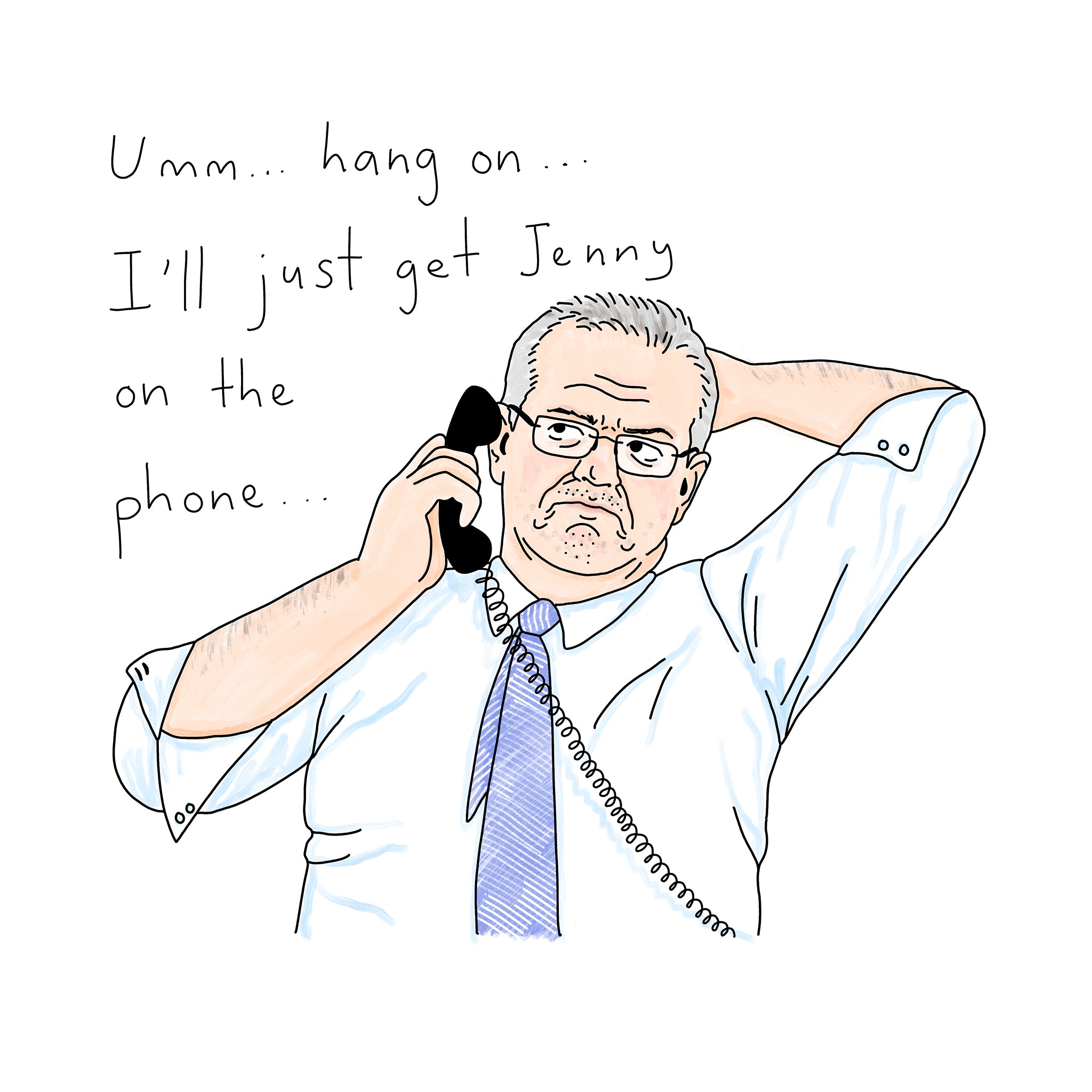 Jenny On The Phone Tee