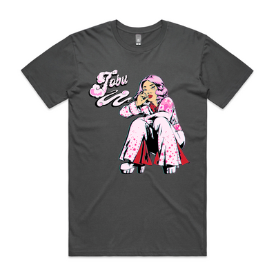 Jobu Tee by Lonely Kids Club. All clothing from our T-shirts to our shorts and hoodies are ethically made, and printed packed and shipped from Sydney.