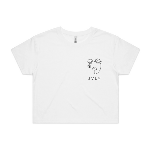 JVLY Logo Tee by Lonely Kids Club. All clothing from our T-shirts to our shorts and hoodies are ethically made, and printed packed and shipped from Sydney.