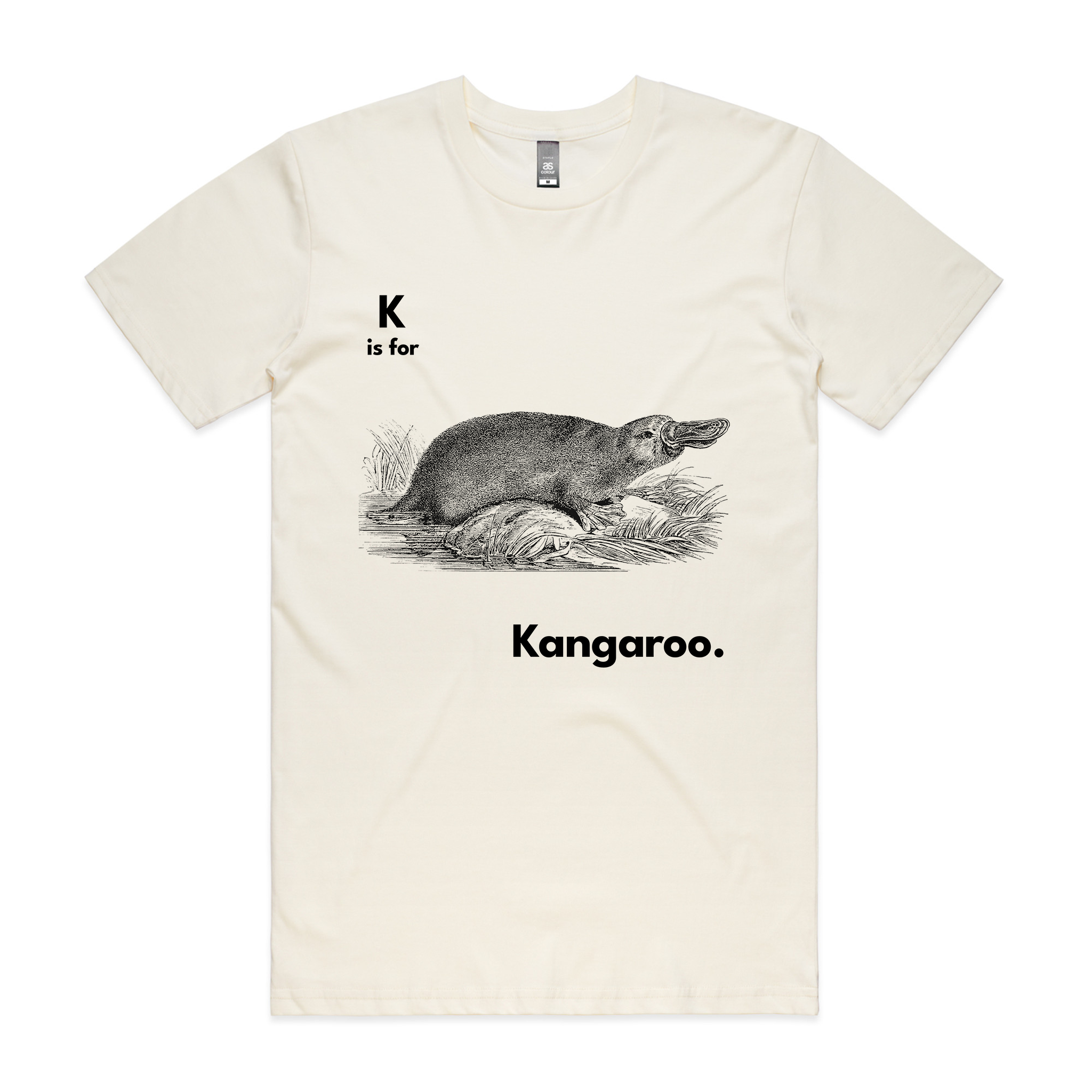 K Is For Kangaroo Tee