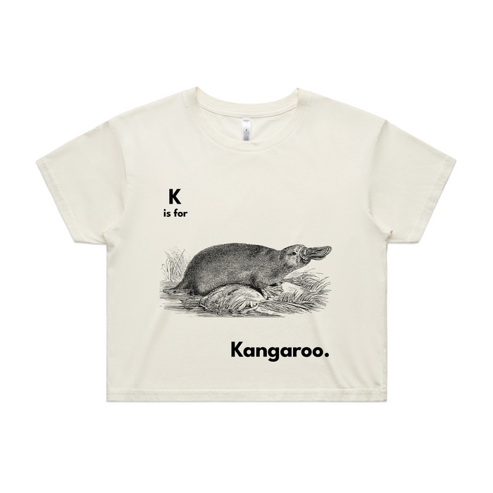 K Is For Kangaroo Tee Ethically Made T-Shirts, Hoodies, Jumpers & More!