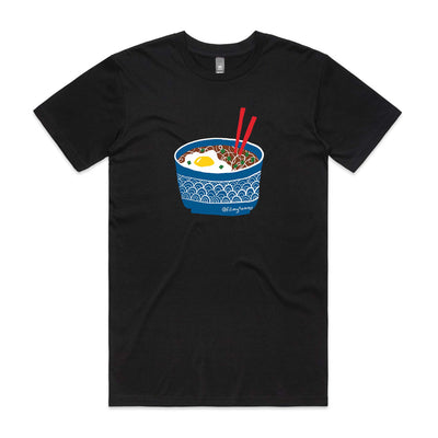 Kampua Mee Tee by Lonely Kids Club. All clothing from our T-shirts to our shorts and hoodies are ethically made, and printed packed and shipped from Sydney.