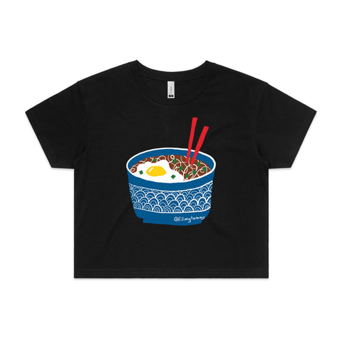 Kampua Mee Tee by Lonely Kids Club. All clothing from our T-shirts to our shorts and hoodies are ethically made, and printed packed and shipped from Sydney.