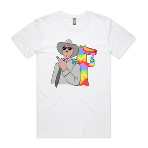 Katter & Krok Tee by Lonely Kids Club. All clothing from our T-shirts to our shorts and hoodies are ethically made, and printed packed and shipped from Sydney.