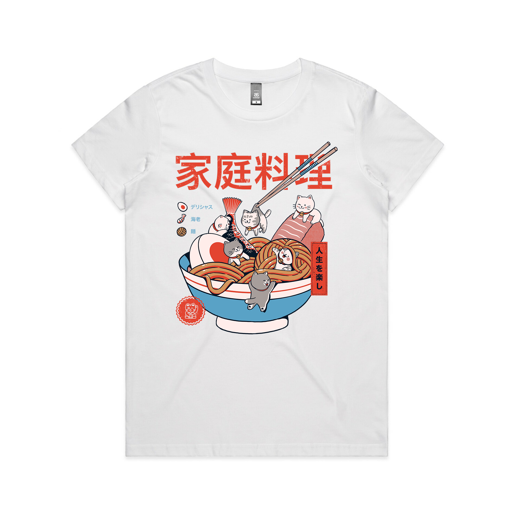 Mini Kitty Ramen Tee