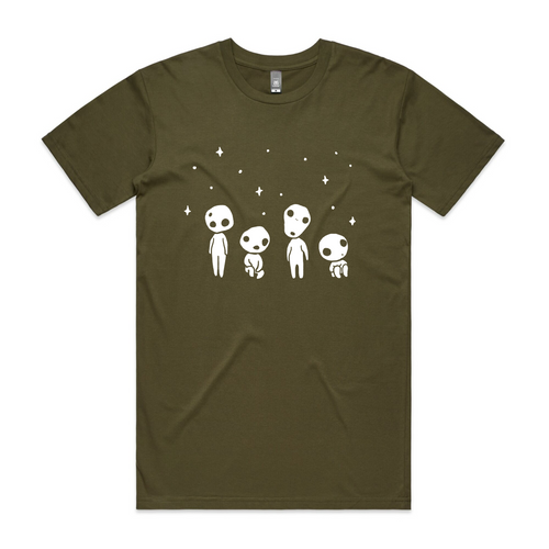 Kodama Tee by Lonely Kids Club. All clothing from our T-shirts to our shorts and hoodies are ethically made, and printed packed and shipped from Sydney.