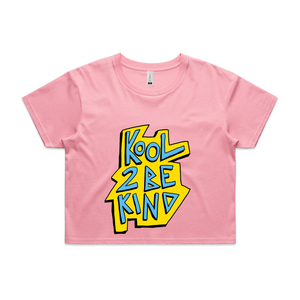 Kool 2 Be Kind Tee by Lonely Kids Club. All clothing from our T-shirts to our shorts and hoodies are ethically made, and printed packed and shipped from Sydney.
