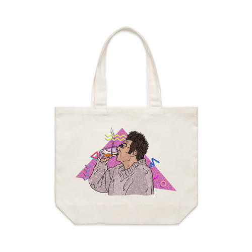 Kramer Tote by Lonely Kids Club. All clothing from our T-shirts to our shorts and hoodies are ethically made, and printed packed and shipped from Sydney.