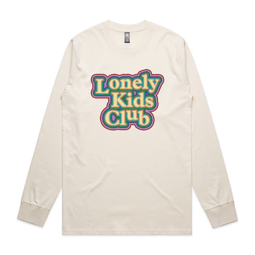 LKC Outline Tee by Lonely Kids Club. All clothing from our T-shirts to our shorts and hoodies are ethically made, and printed packed and shipped from Sydney.