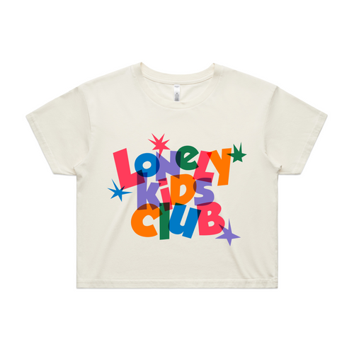 LKC Stars Tee by Lonely Kids Club. All clothing from our T-shirts to our shorts and hoodies are ethically made, and printed packed and shipped from Sydney.