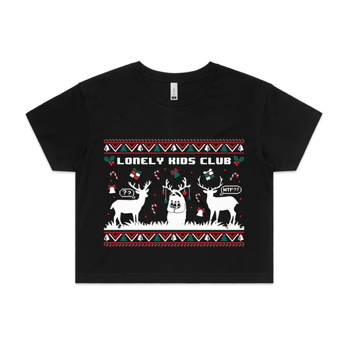 LKC Xmas Tee by Lonely Kids Club. All clothing from our T-shirts to our shorts and hoodies are ethically made, and printed packed and shipped from Sydney.