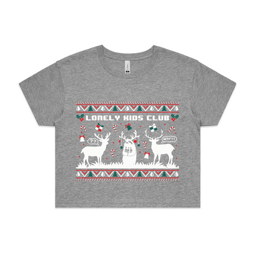 LKC Xmas Tee by Lonely Kids Club. All clothing from our T-shirts to our shorts and hoodies are ethically made, and printed packed and shipped from Sydney.