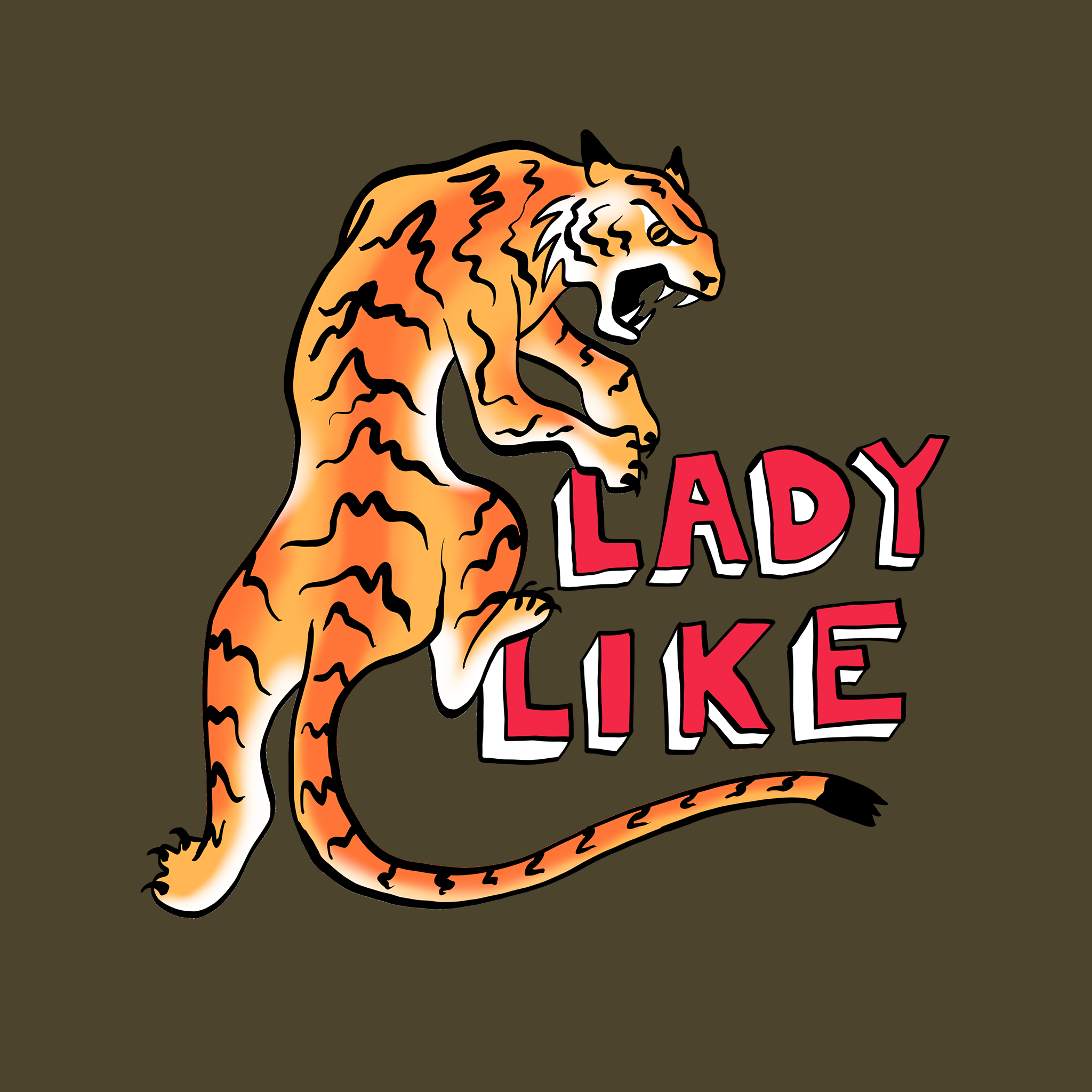 Lady Like Tee