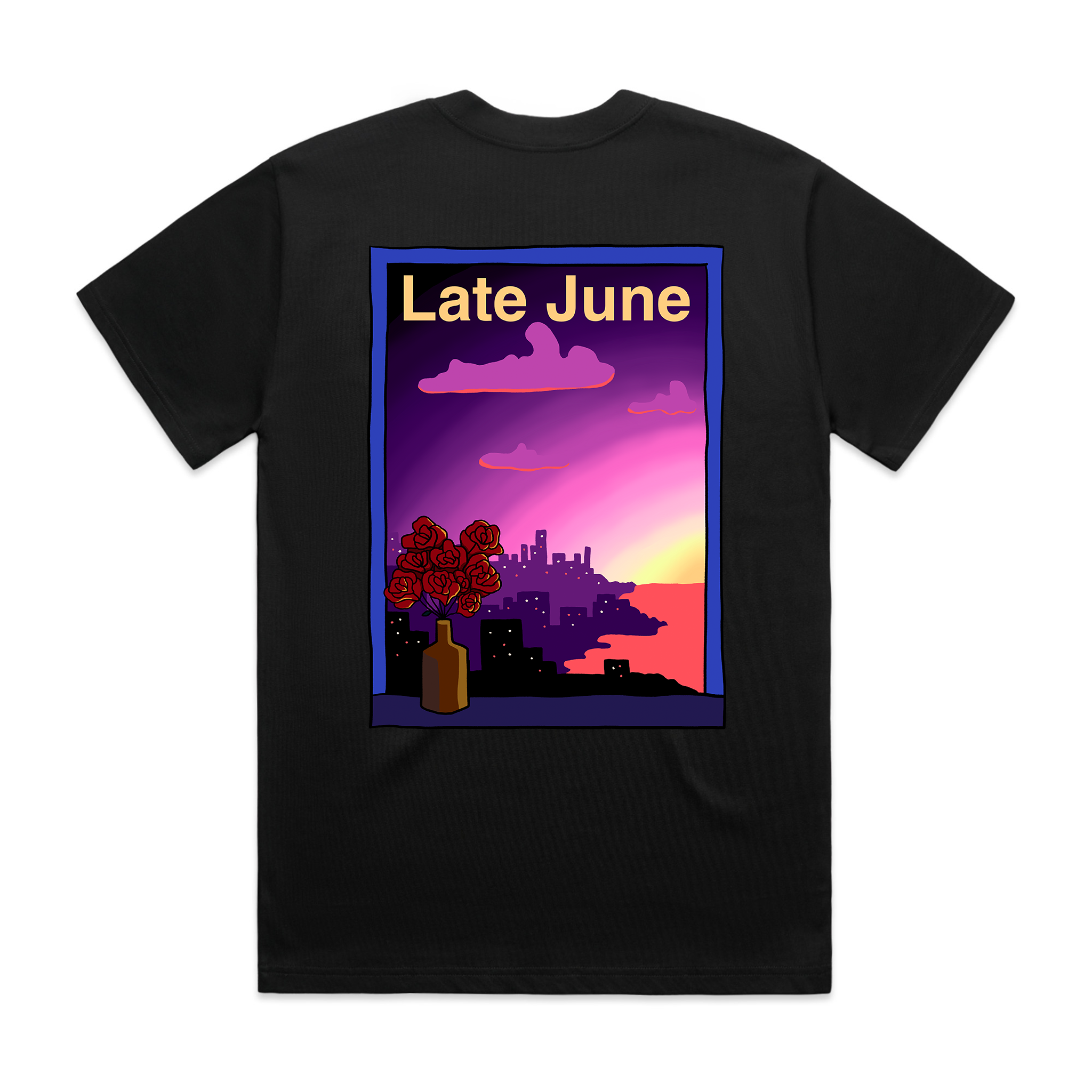 Late June Window Oversized Tee