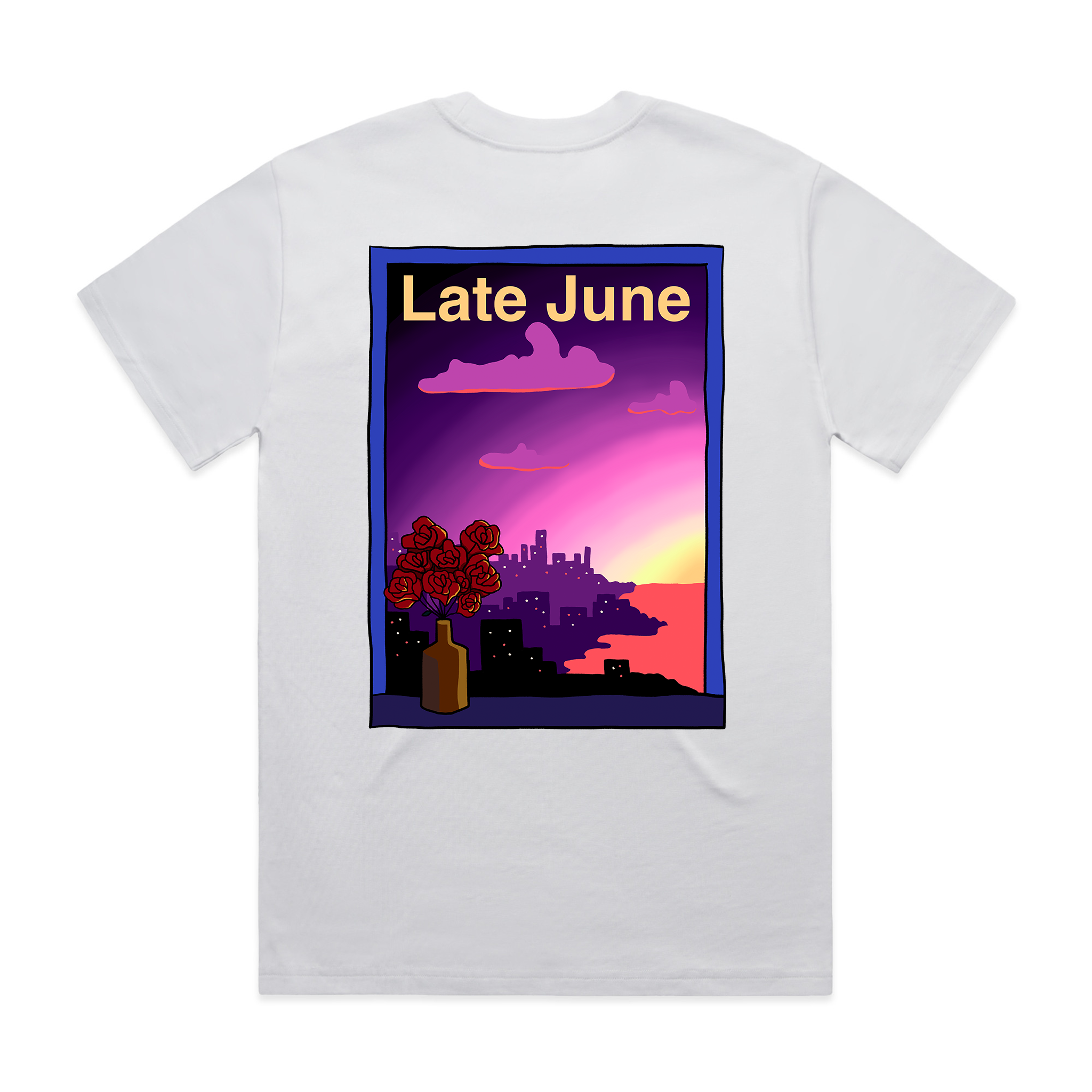 Late June Window Oversized Tee