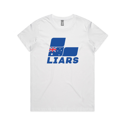 Liars Tee by Lonely Kids Club. All clothing from our T-shirts to our shorts and hoodies are ethically made, and printed packed and shipped from Sydney.