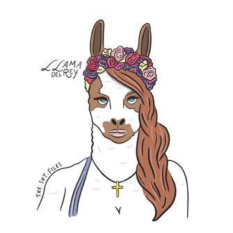 Llama Del Rey Tee
