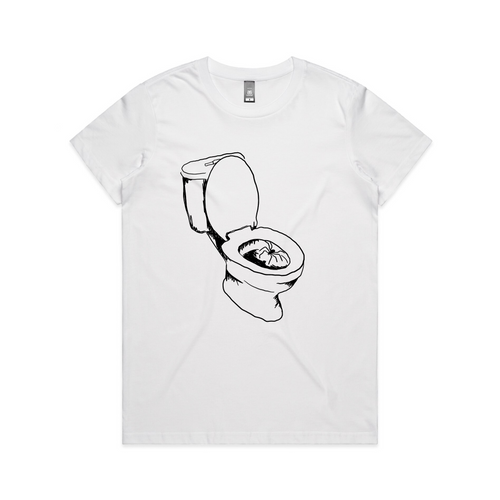 Loo Spider Tee by Lonely Kids Club. All clothing from our T-shirts to our shorts and hoodies are ethically made, and printed packed and shipped from Sydney.