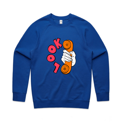 Look Jumper by Lonely Kids Club. All clothing from our T-shirts to our shorts and hoodies are ethically made, and printed packed and shipped from Sydney.