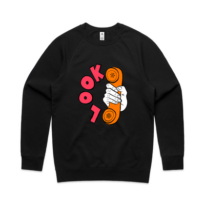 Look Jumper by Lonely Kids Club. All clothing from our T-shirts to our shorts and hoodies are ethically made, and printed packed and shipped from Sydney.