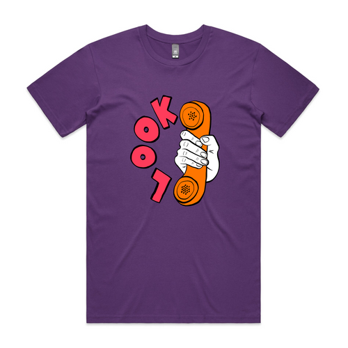 Look Tee by Lonely Kids Club. All clothing from our T-shirts to our shorts and hoodies are ethically made, and printed packed and shipped from Sydney.