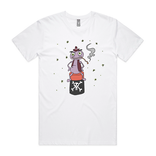 Louie The Fly Tee by Lonely Kids Club. All clothing from our T-shirts to our shorts and hoodies are ethically made, and printed packed and shipped from Sydney.