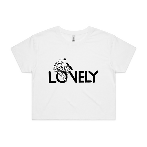 Lovely Tee by Lonely Kids Club. All clothing from our T-shirts to our shorts and hoodies are ethically made, and printed packed and shipped from Sydney.