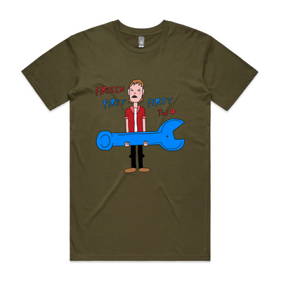 Lube Mobile Tee by Lonely Kids Club. All clothing from our T-shirts to our shorts and hoodies are ethically made, and printed packed and shipped from Sydney.