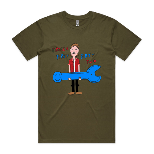Lube Mobile Tee by Lonely Kids Club. All clothing from our T-shirts to our shorts and hoodies are ethically made, and printed packed and shipped from Sydney.
