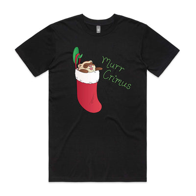 Murr Crimus Tee by Lonely Kids Club. All clothing from our T-shirts to our shorts and hoodies are ethically made, and printed packed and shipped from Sydney.