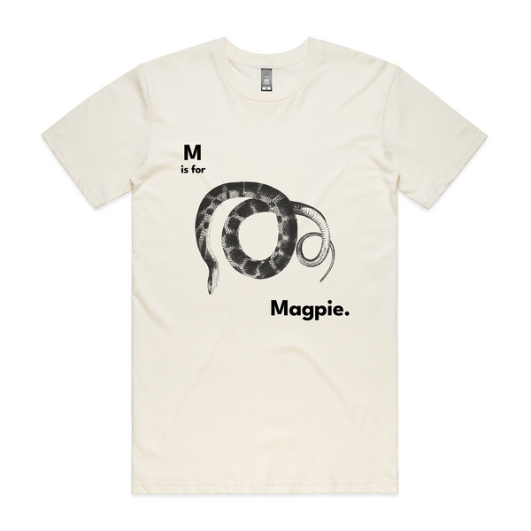 M Is For Magpie Tee