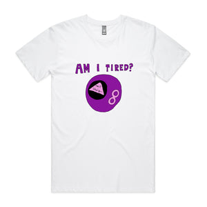 Magic 8-Ball Tee by Lonely Kids Club. All clothing from our T-shirts to our shorts and hoodies are ethically made, and printed packed and shipped from Sydney.