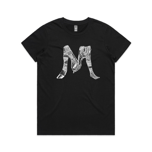 Mammal Sounds Logo Tee by Lonely Kids Club. All clothing from our T-shirts to our shorts and hoodies are ethically made, and printed packed and shipped from Sydney.
