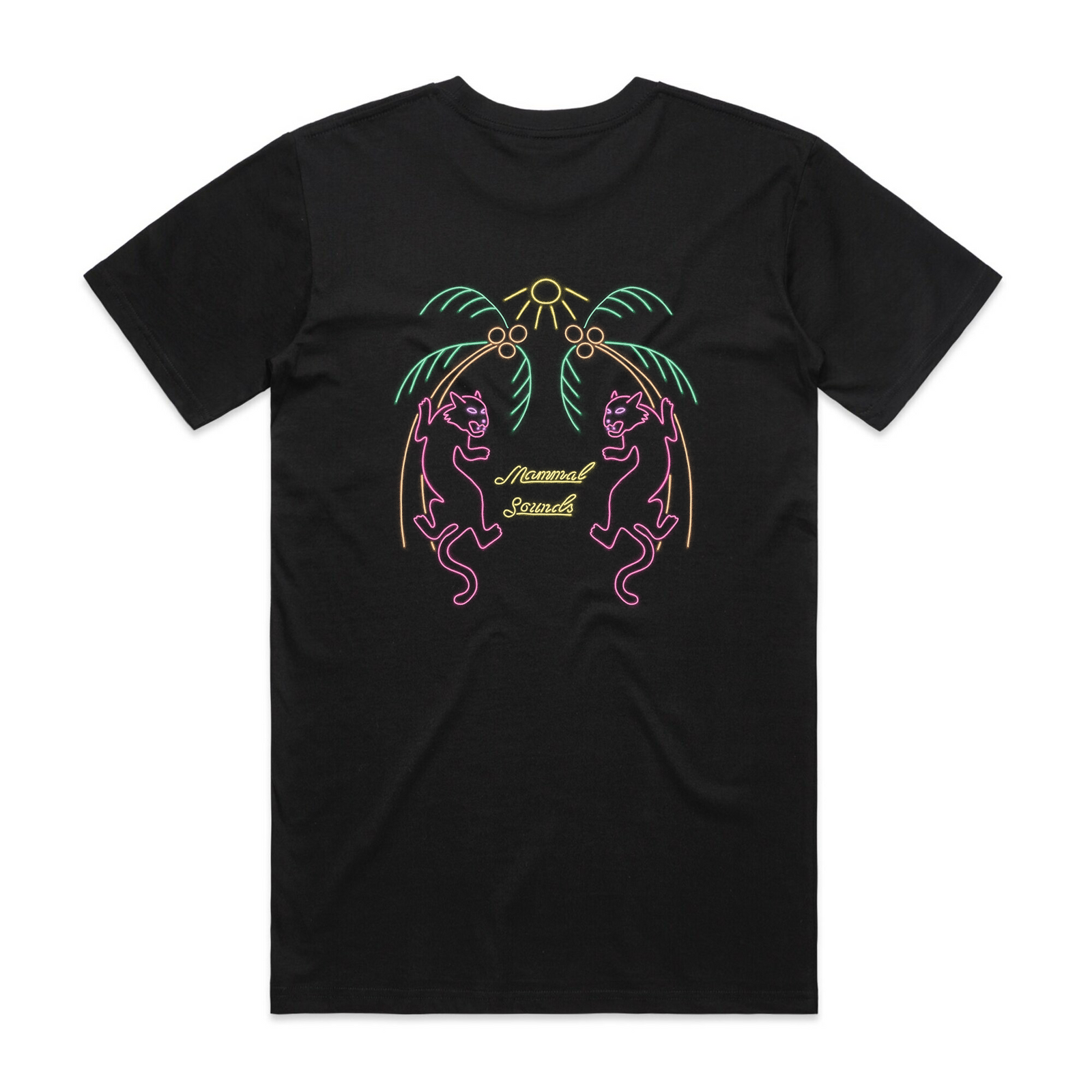Mammal Sounds Neon Tee