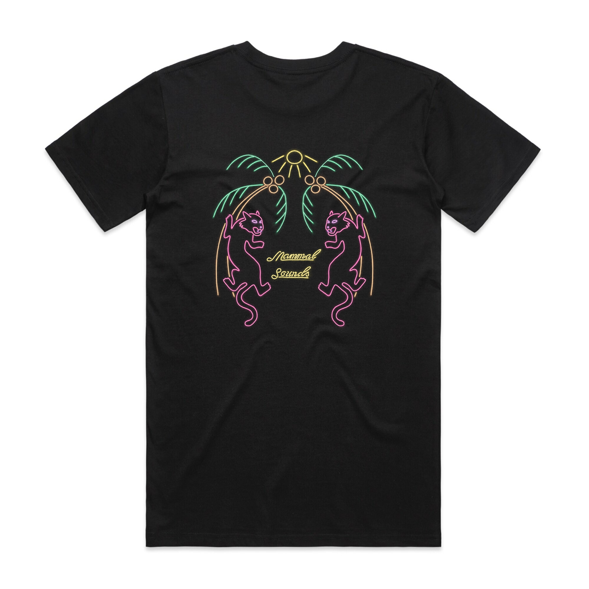 Mammal Sounds Neon Tee