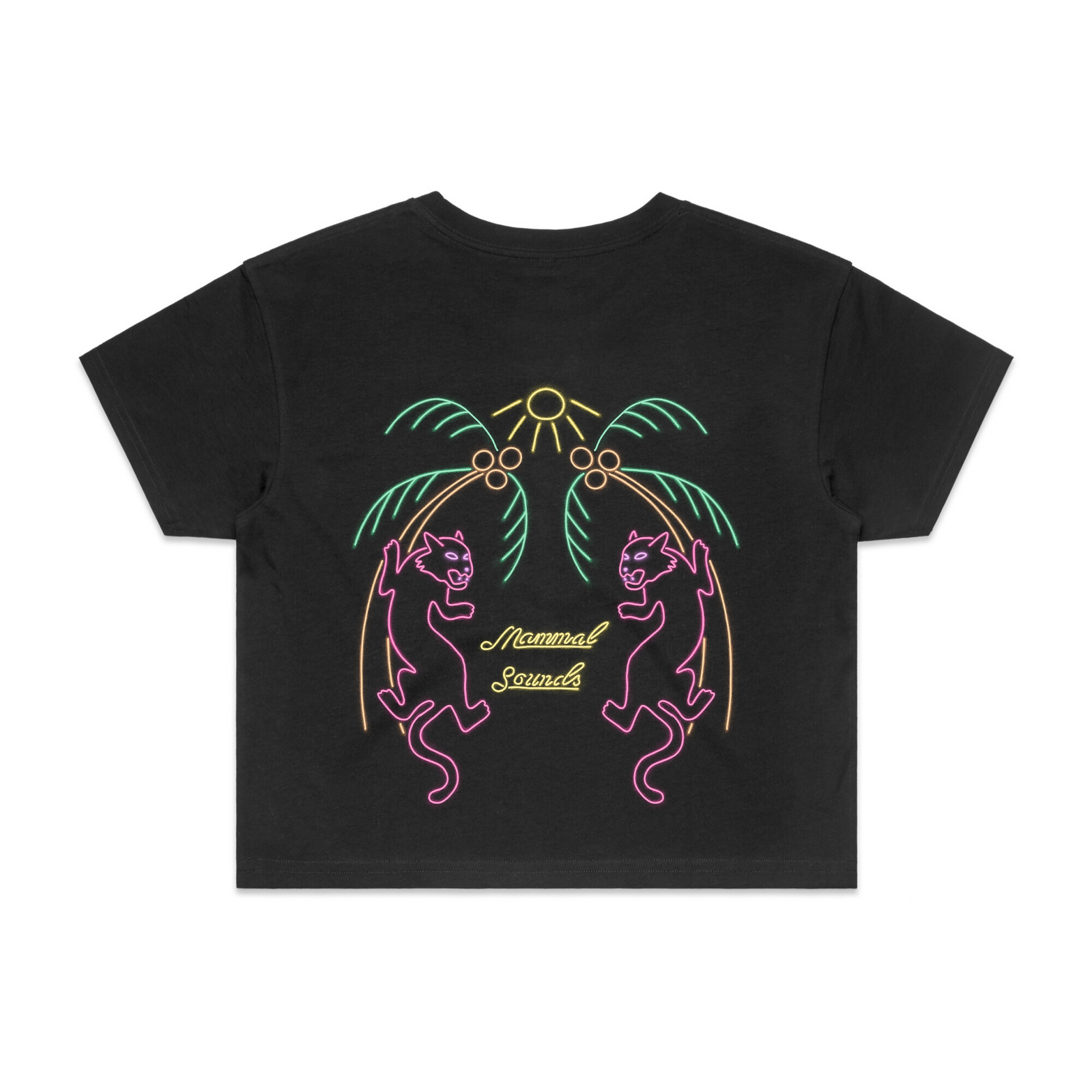 Mammal Sounds Neon Tee