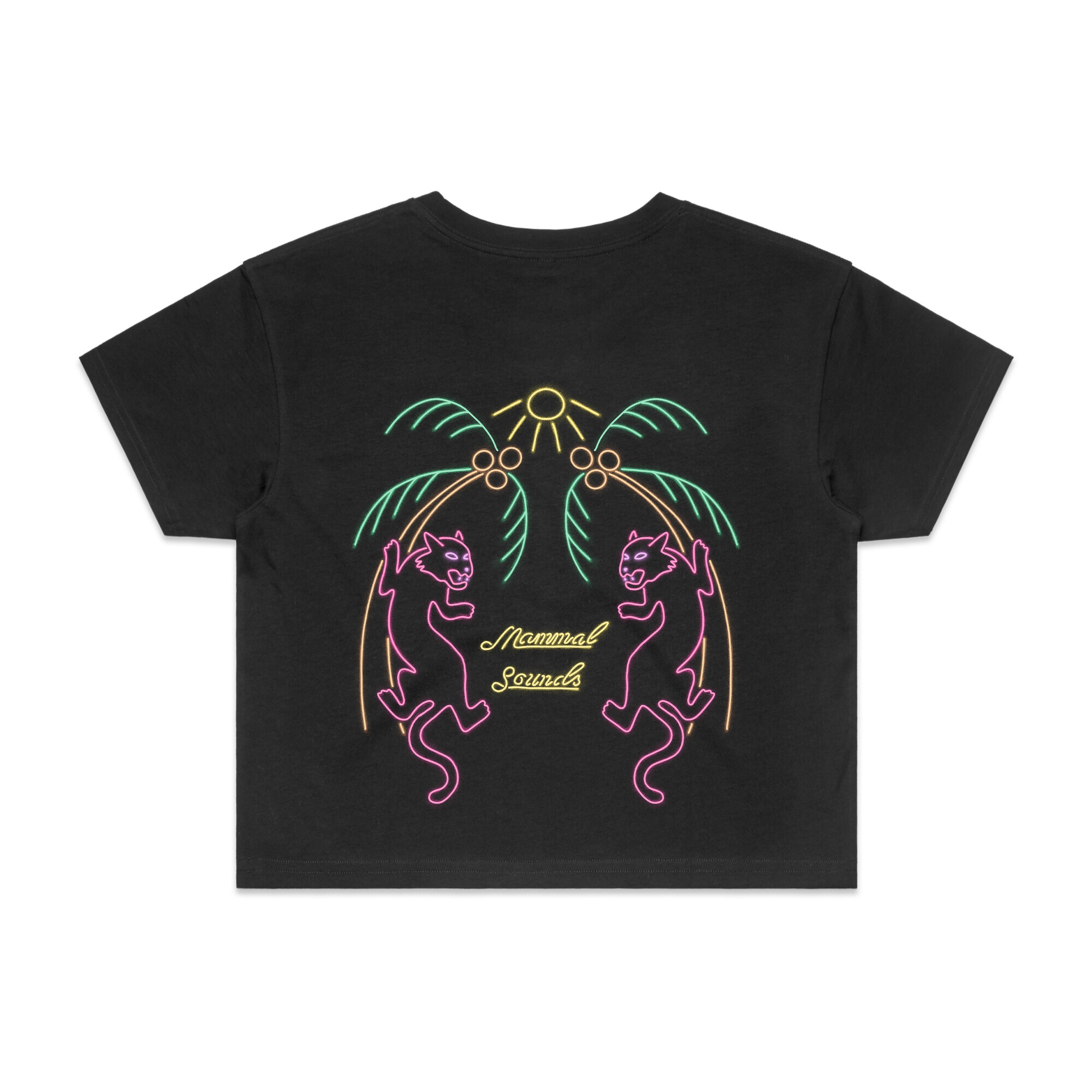 Mammal Sounds Neon Tee