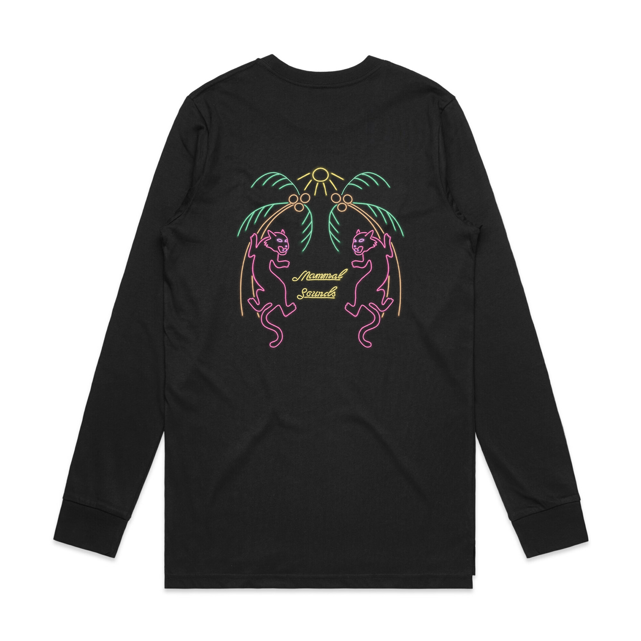 Mammal Sounds Neon Tee