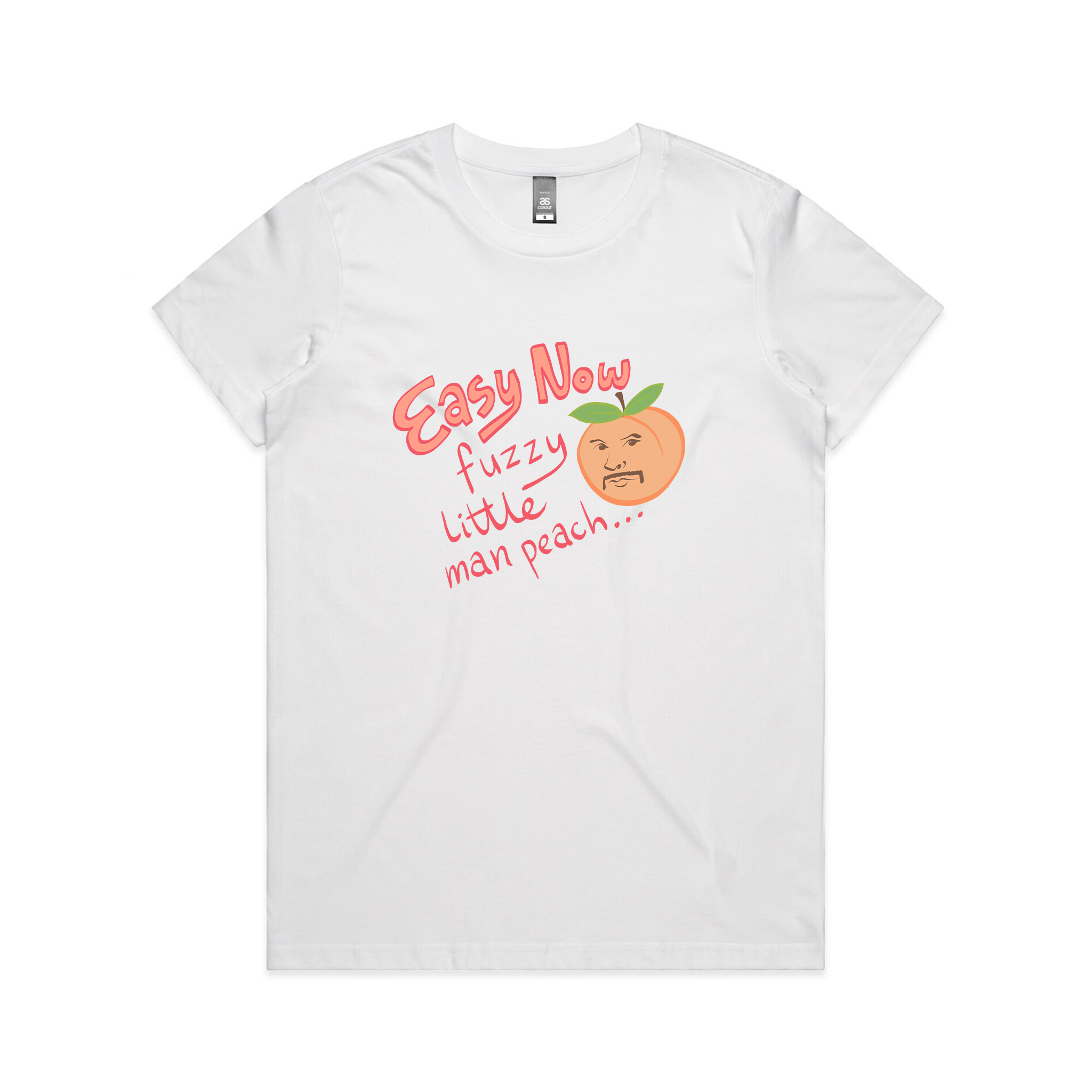 Man Peach Tee