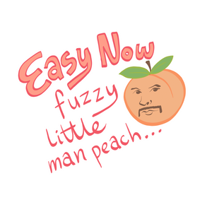 Man Peach Tee by Lonely Kids Club. All clothing from our T-shirts to our shorts and hoodies are ethically made, and printed packed and shipped from Sydney.