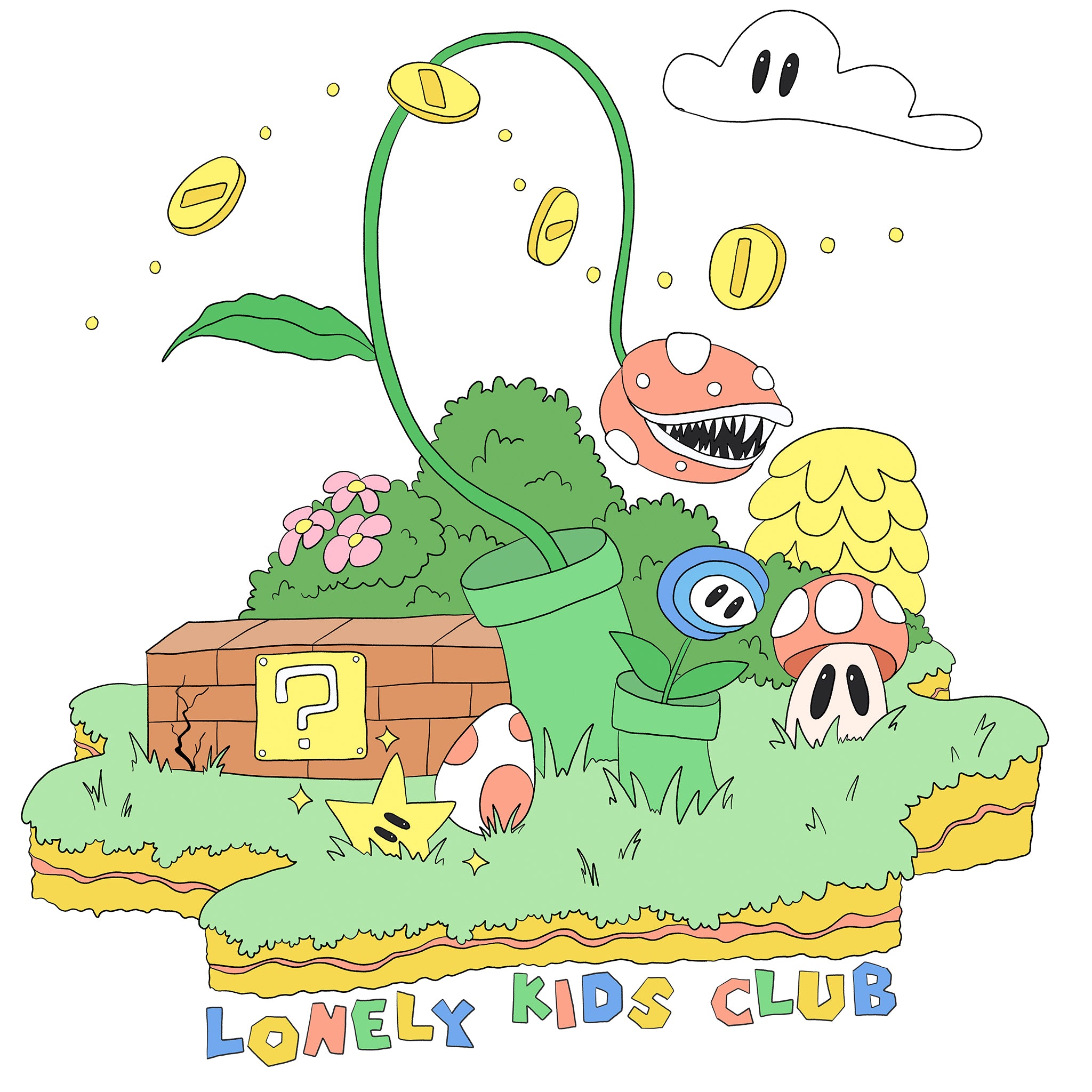 Mario Island Tee