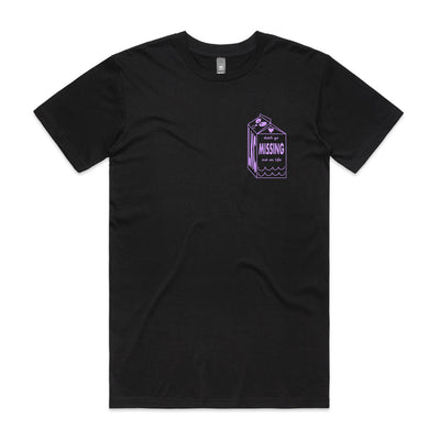 Milk Carton Tee by Lonely Kids Club. All clothing from our T-shirts to our shorts and hoodies are ethically made, and printed packed and shipped from Sydney.