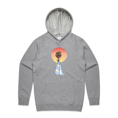 Milky Joe Hoodie by Lonely Kids Club. All clothing from our T-shirts to our shorts and hoodies are ethically made, and printed packed and shipped from Sydney.