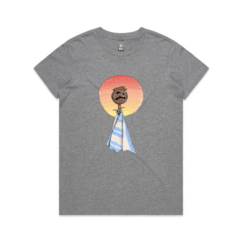 Milky Joe Tee by Lonely Kids Club. All clothing from our T-shirts to our shorts and hoodies are ethically made, and printed packed and shipped from Sydney.