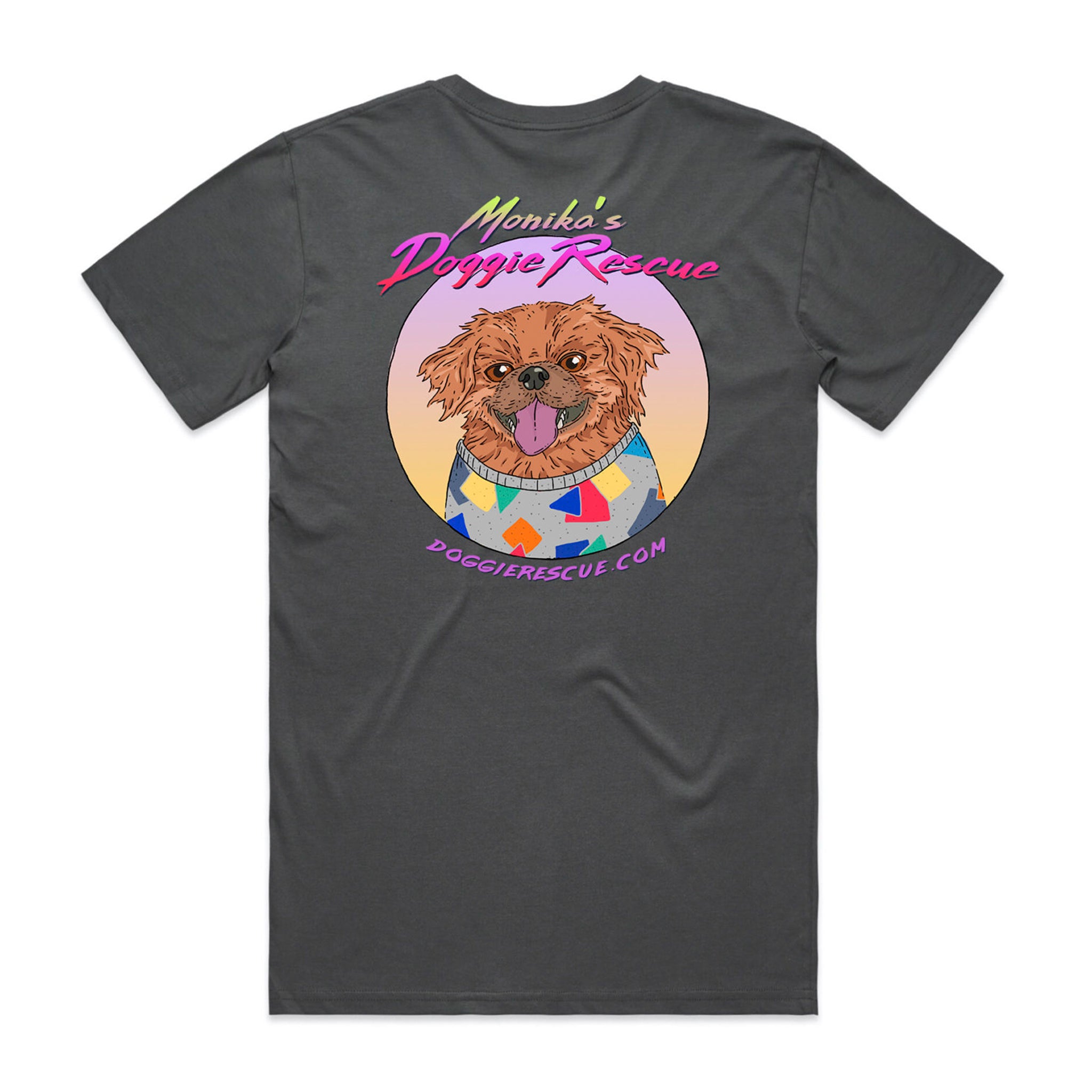 Monika's Doggie Rescue Scruffy Charity Tee