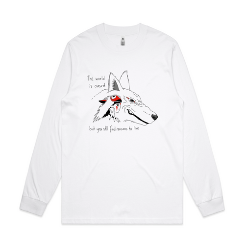 Mononoke Tee by Lonely Kids Club. All clothing from our T-shirts to our shorts and hoodies are ethically made, and printed packed and shipped from Sydney.