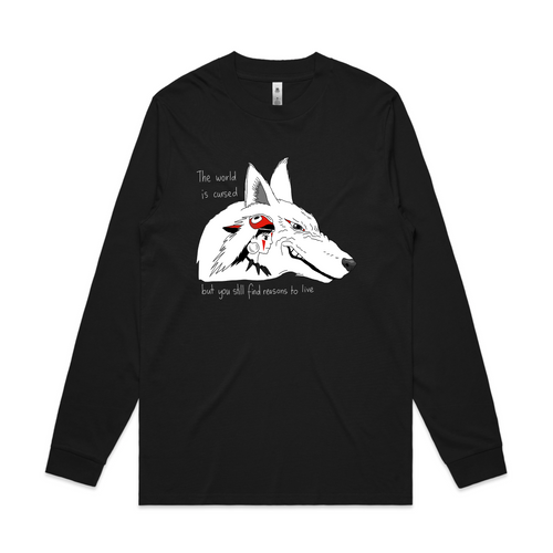 Mononoke Tee by Lonely Kids Club. All clothing from our T-shirts to our shorts and hoodies are ethically made, and printed packed and shipped from Sydney.