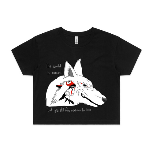 Mononoke Tee by Lonely Kids Club. All clothing from our T-shirts to our shorts and hoodies are ethically made, and printed packed and shipped from Sydney.