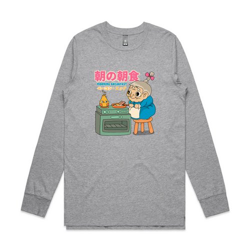 Morning Breakfast Tee by Lonely Kids Club. All clothing from our T-shirts to our shorts and hoodies are ethically made, and printed packed and shipped from Sydney.